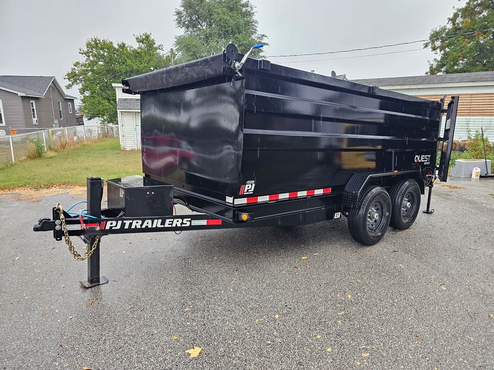 Junk Task Force 1 Trailer outside empty