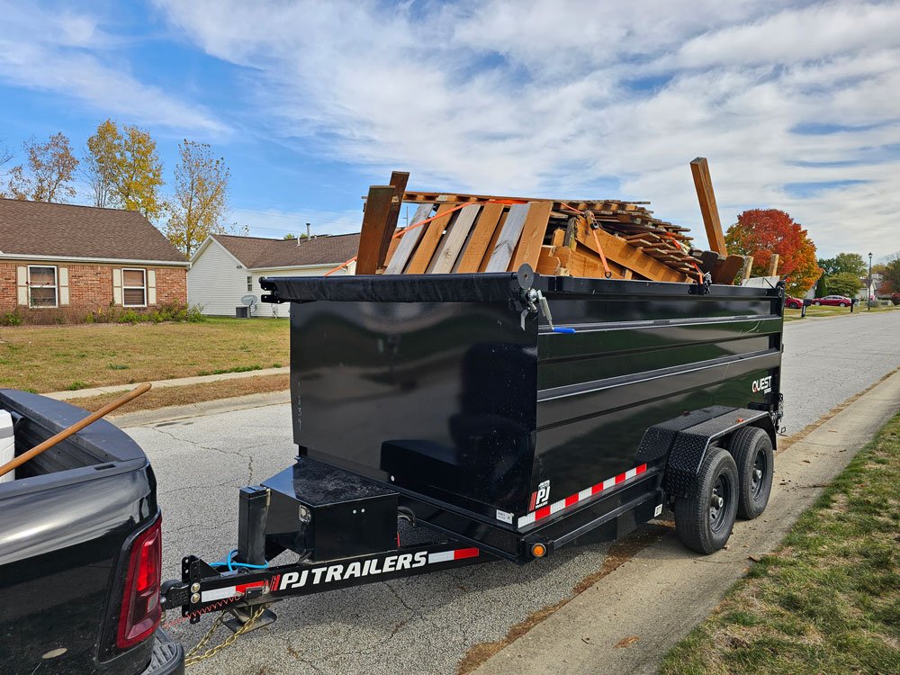 Junk Task Force 1 Trailer full load